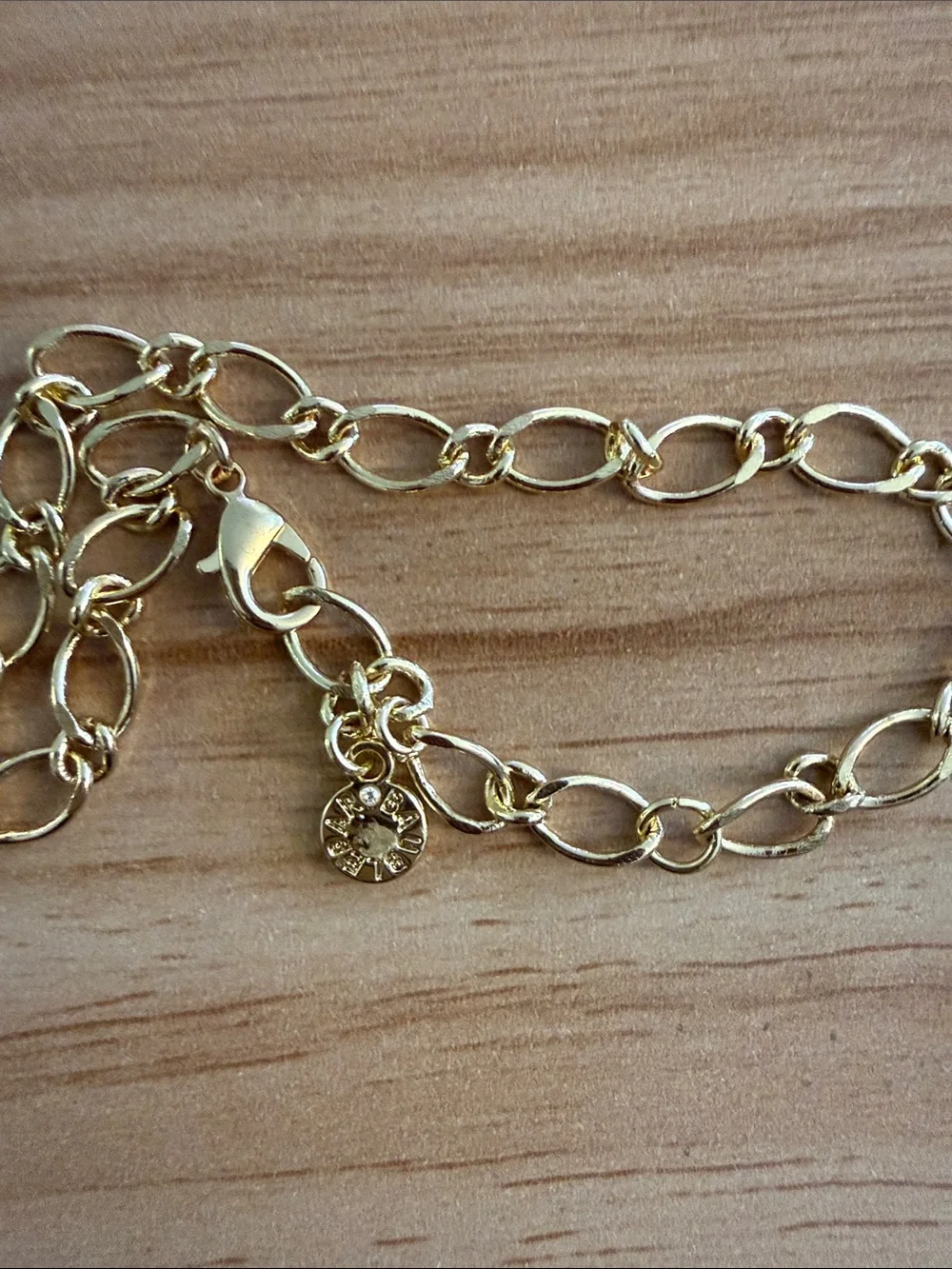 BaubleBar Gold Link Chain Bracelet